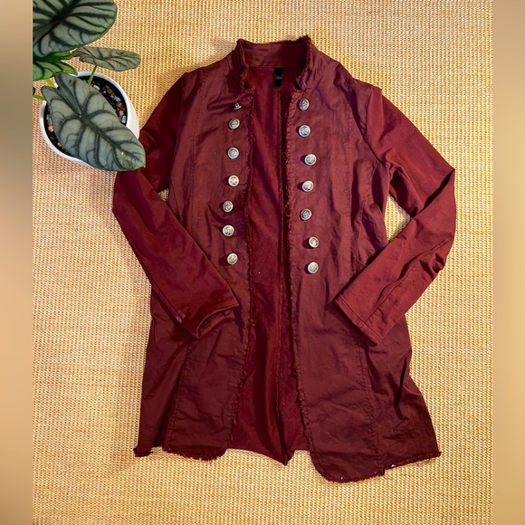 London Vintage looking maroon jacket - Picture 1 of 7